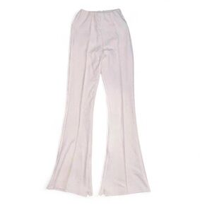 White Flare Pants